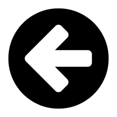 Gui Arrow Circle Left Stencil Svg Vector, Free Vectors File